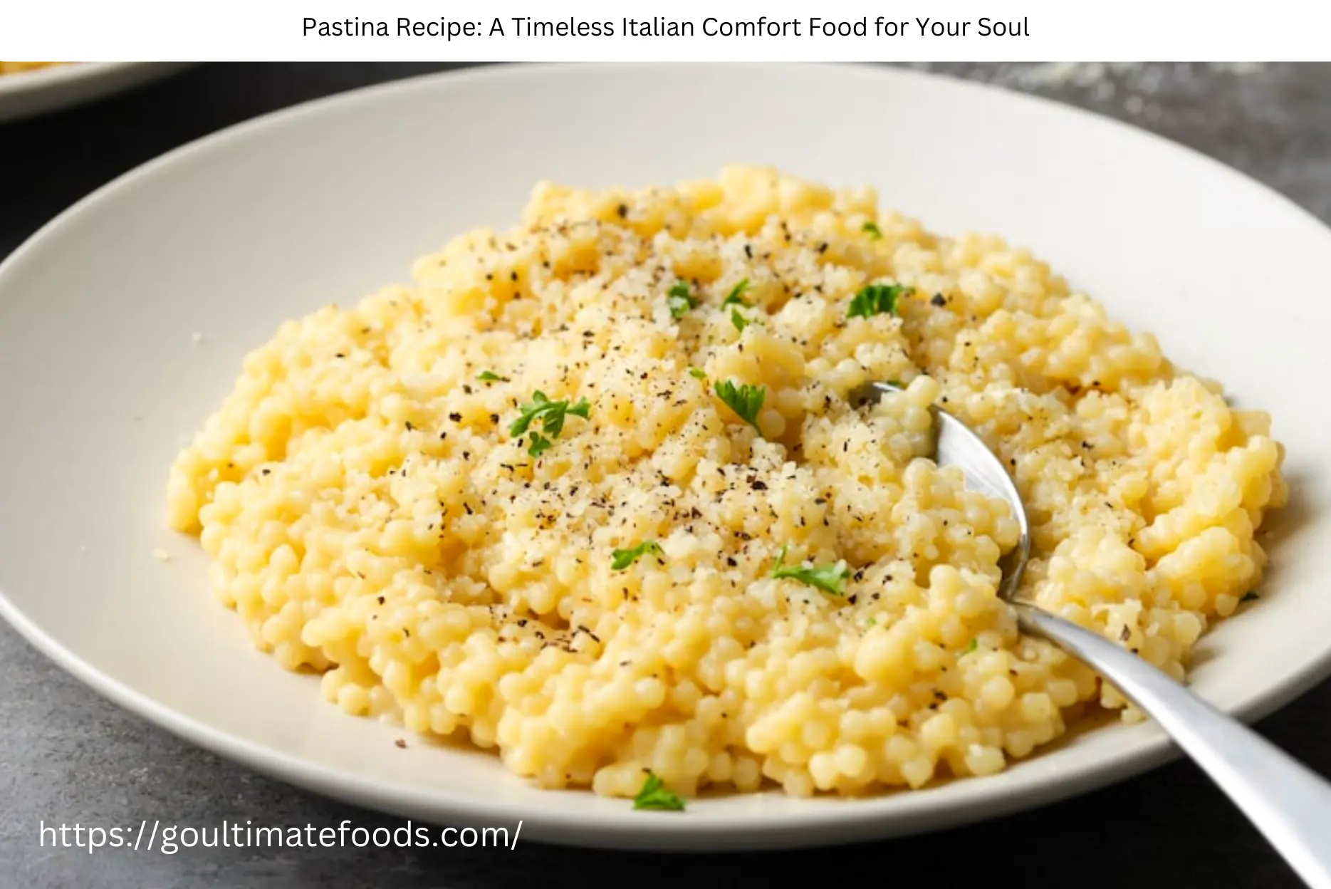 Italian Pastina Recipe